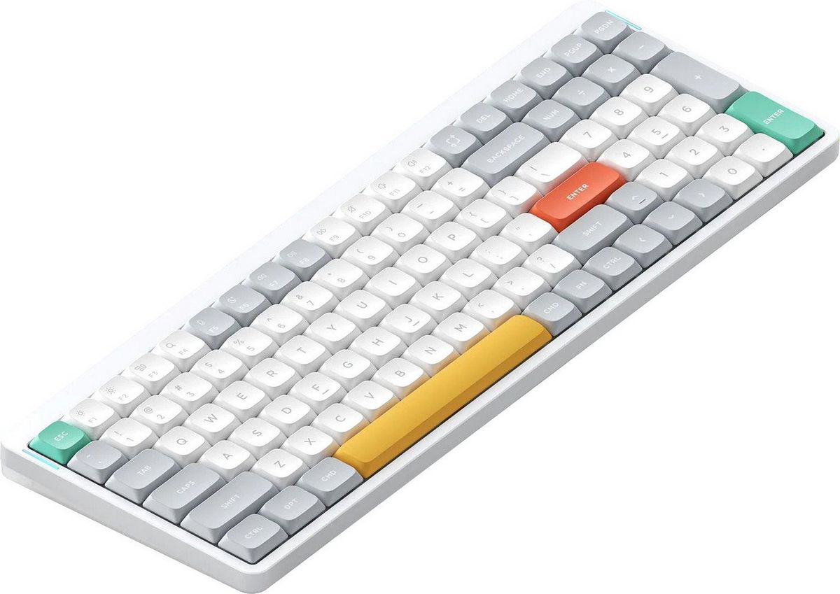 Клавиатура NuPhy Air96 V2 Ionic White (Gateron Low Profile Brown 2.0)