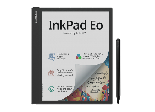 Читалка с расширенными функциями PocketBook InkPad Eo скоро появится в продаже