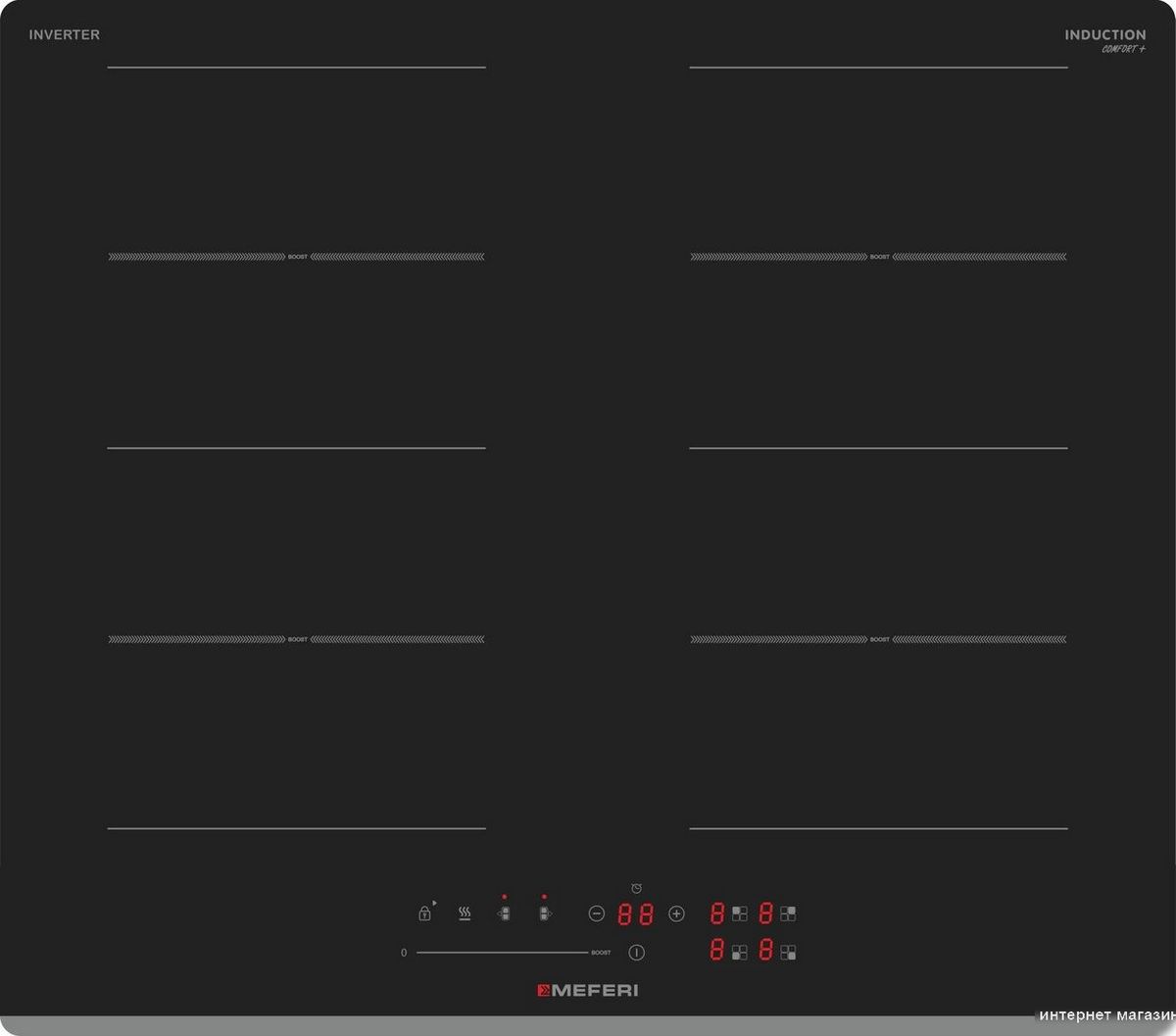 Варочная панель Meferi MIH604BK Comfort Plus