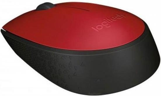 Мышь Logitech M171 Wireless Mouse красный/черный [910-004641]