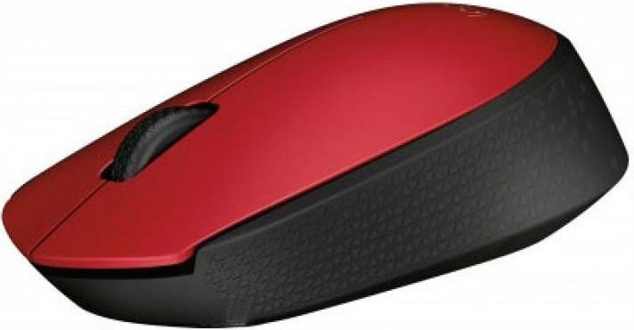 Мышь Logitech M171 Wireless Mouse красный/черный [910-004641]