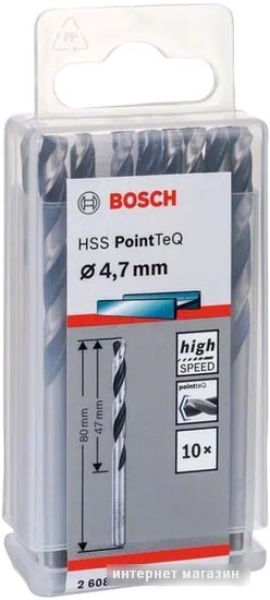 Набор оснастки Bosch 2608577215 (10 предметов)