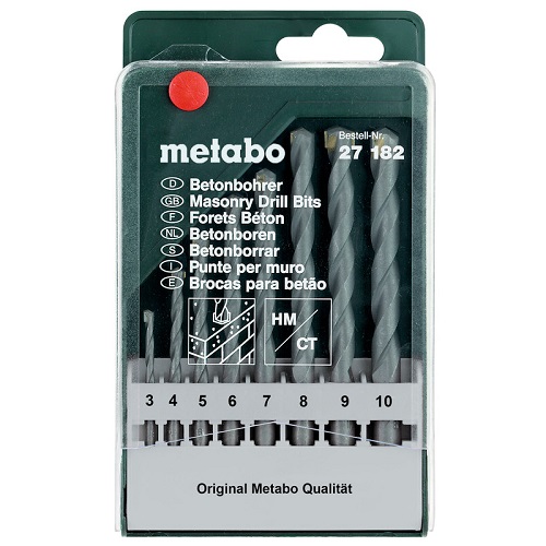 Набор оснастки Metabo 627182000 (8 предметов)