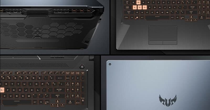 Игровой ноутбук ASUS TUF Gaming F17 FX706HE-HX043
