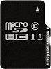 Карта памяти Perfeo microSDHC Class 10 16GB [PF16GMCSH10]