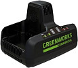 Зарядное устройство Greenworks G82C2 (2x82В)