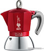 Гейзерная кофеварка Bialetti New moka induction (2 порции, красный)