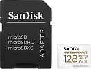 Карта памяти SanDisk microSDXC SDSQQVR-128G-GN6IA 128GB (с адаптером)