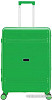 Чемодан-спиннер Mironpan 11193 56 см (S, зеленый)