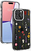 Чехол для телефона Spigen Cyrill Cecile для iPhone 15 Pro Max ACS06625 (прозрачный/цветы)