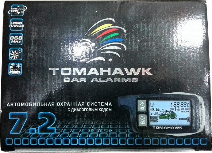 Автосигнализация Tomahawk 7.2
