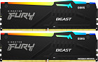 Оперативная память Kingston FURY Beast RGB 2x8ГБ DDR5 5200 МГц KF552C40BBAK2-16