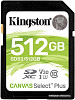 Карта памяти Kingston Canvas Select Plus SDXC 512GB