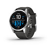 Умные часы Garmin Fenix 7S 42 мм (серебристый/графитовый)