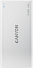 Внешний аккумулятор Canyon CNE-CPB1008W 10000mAh (белый)
