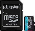 Карта памяти Kingston Canvas Go! Plus microSDXC 256GB (с адаптером)