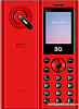 Кнопочный телефон BQ-Mobile BQ-1858 Barrel (красный)