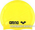 Шапочка для плавания ARENA Classic Silicone Cap 91662 35 (yellow/black)