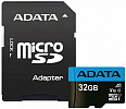 Карта памяти A-Data Premier AUSDH32GUICL10A1-RA1 microSDHC 32GB (с адаптером)