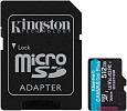 Карта памяти Kingston Canvas Go! Plus microSDXC 512GB (с адаптером)