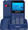 Кнопочный телефон Maxvi B231ds (синий)