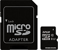 Карта памяти Perfeo microSDHC Class 10 8GB + адаптер [PF8GMCSH10A]