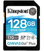 Карта памяти Kingston Canvas Go! Plus SDXC 128GB