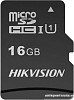 Карта памяти Hikvision microSDHC HS-TF-C1(STD)/16G 16GB