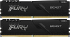 Оперативная память Kingston FURY Beast 2x8GB DDR4 PC4-25600 KF432C16BBK2/16