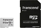 Карта памяти Transcend microSDXC 300S 512GB (с адаптером)