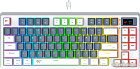 Клавиатура Havit Gamenote KB884L RGB (белый, Content Red)