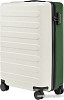 Чемодан-спиннер Ninetygo Rhine Luggage 20" (белый/зеленый)