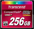 Карта памяти Transcend 800x CompactFlash Premium 256GB (TS256GCF800)