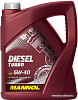 Моторное масло Mannol DIESEL TURBO 5W-40 5л